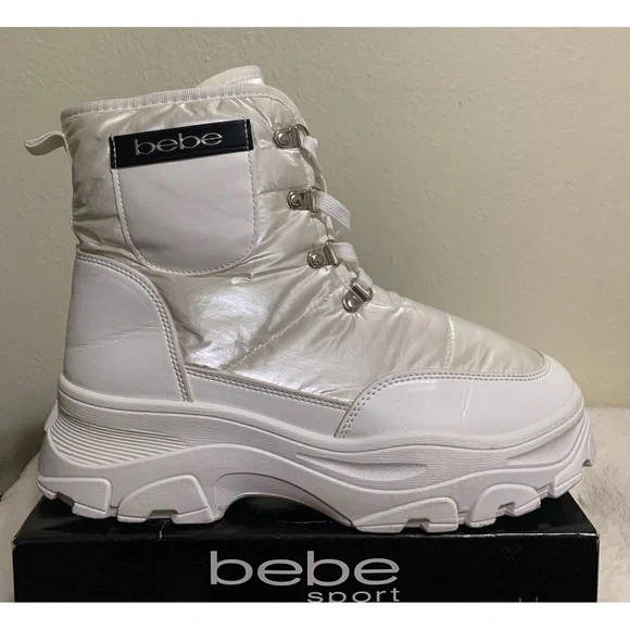 BEBE Jadah Lug Sole Hiking Boots π€ - Picture 6 of 17